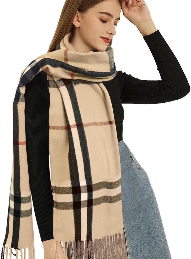 EXTREE Scarfs for Women Pashmina Silky Shawl Wrap for Evening Dressing Blanket Open Front Poncho Cape - Image 2